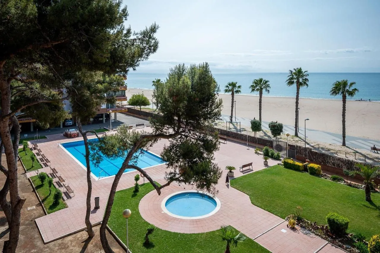 Apartment At102 Els Pins, Primera Linea Con Piscina, Vista Mar Torredembarra